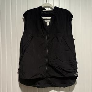 ZenTek Black Active Wear Vest Mesh Lined Mens Medium